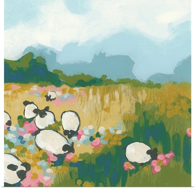 Sweet Sheep Field I