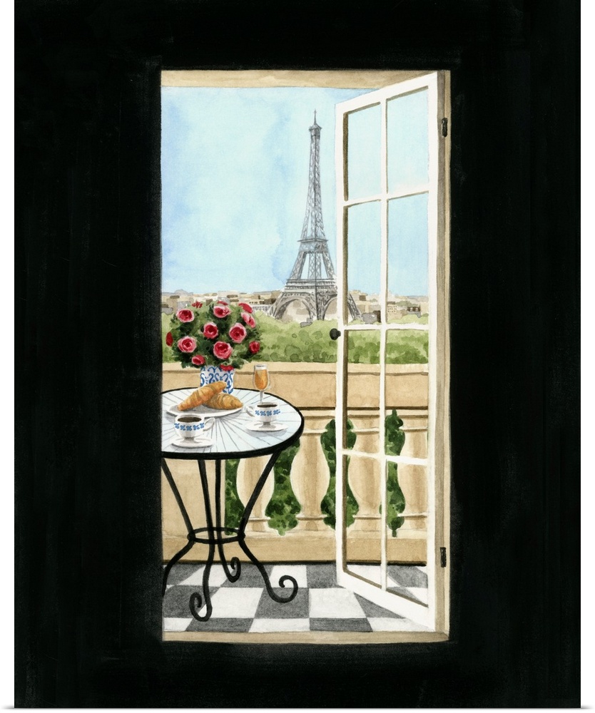 Terrace In Paris II