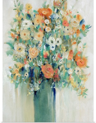 Vase Of Spring Flowers I