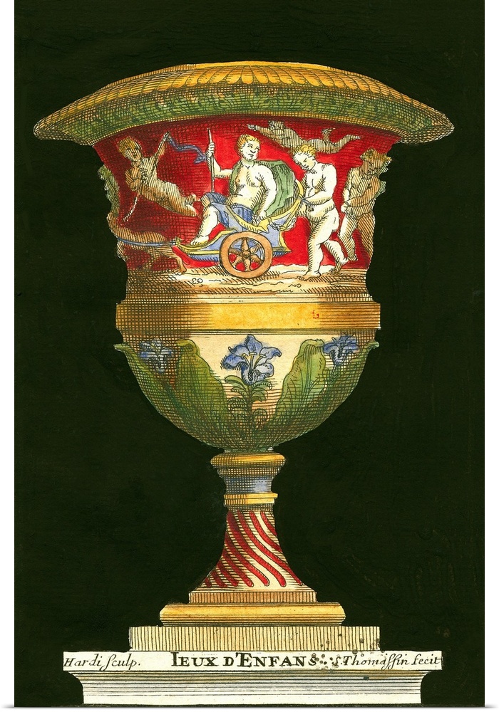 Vase with Chariot