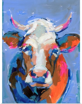 Vivid Cow Portrait II