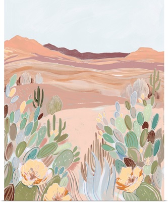 Warm Sunbaked Desert II