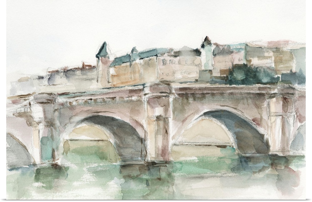 Watercolor Arch Studies VI