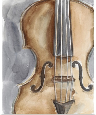 Watercolor Instrument Study IV