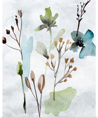 Watercolor Wildflowers VI