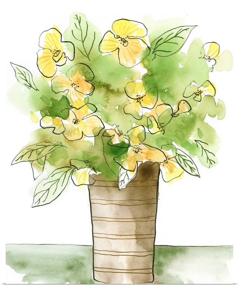 Yellow Bouquet I