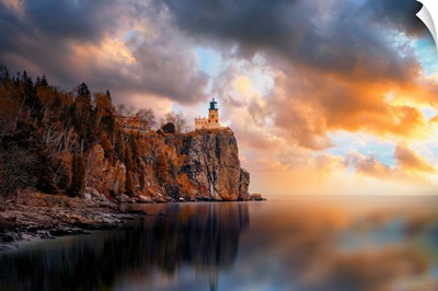 A Cloudy Day At Split Rock Lighthouse