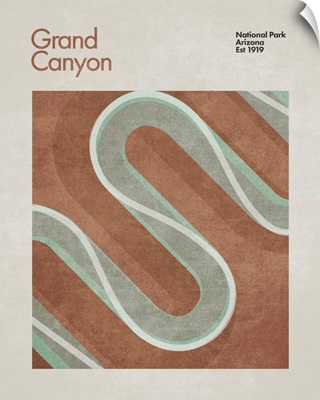 Abstract Travel Grand Canyon