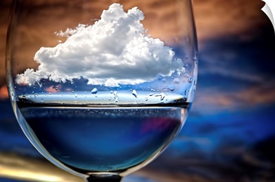Cloud in a glass