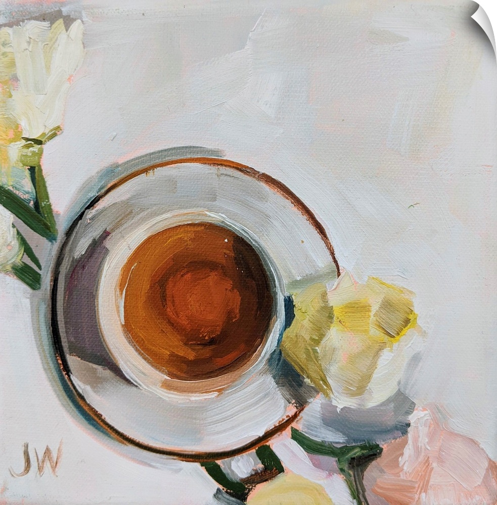 Flowers And Tea