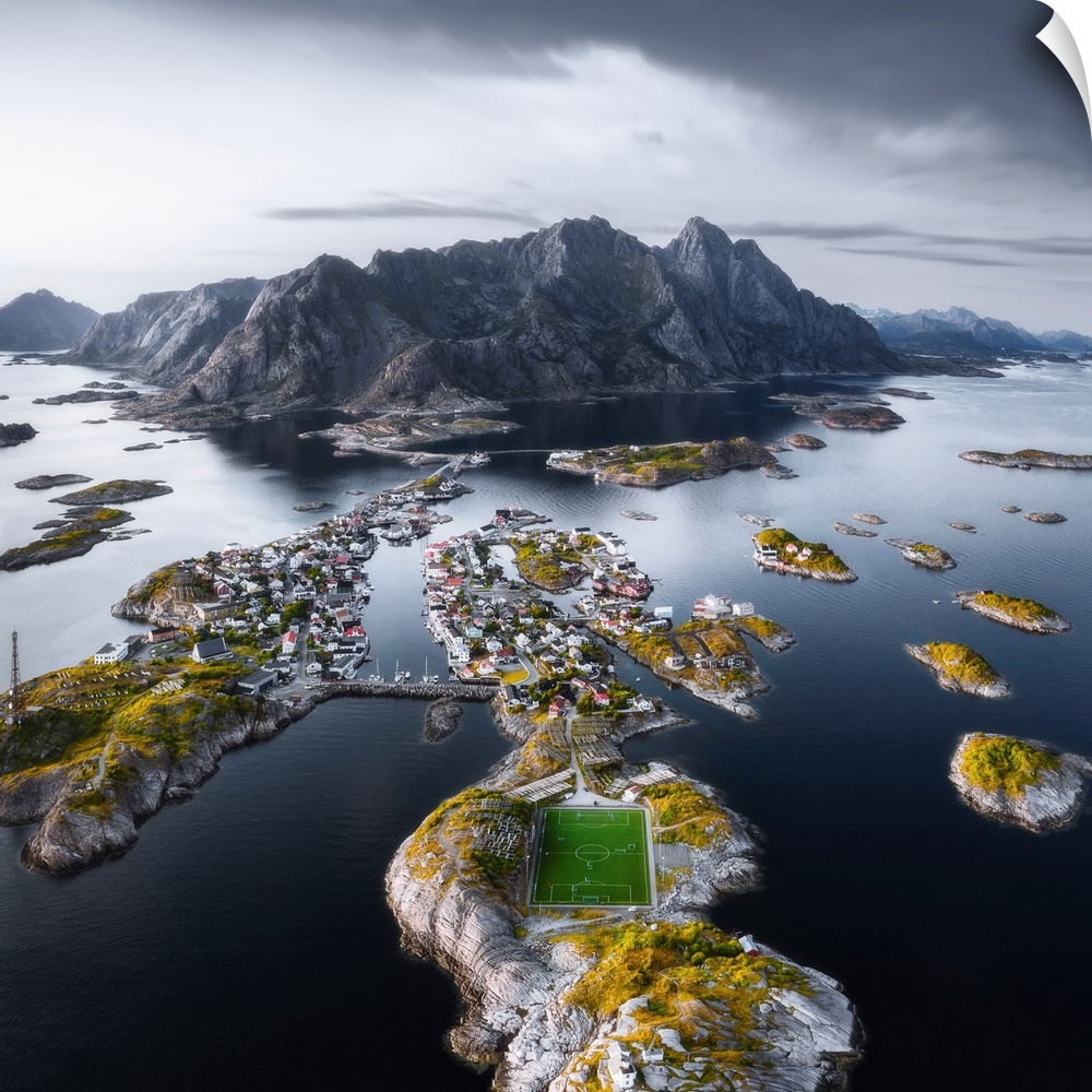 Football Stadium At The End Of The World