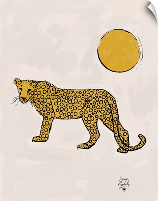 Leopard And Sun