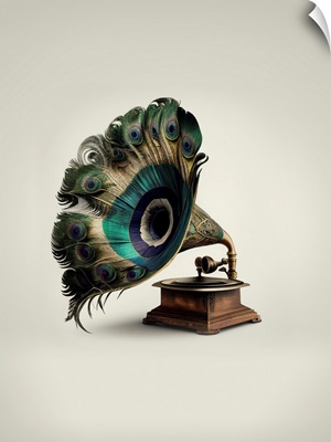 Peacock Gramophone