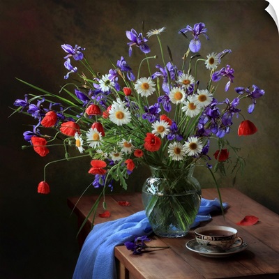 Still Life With Meadow Flowers