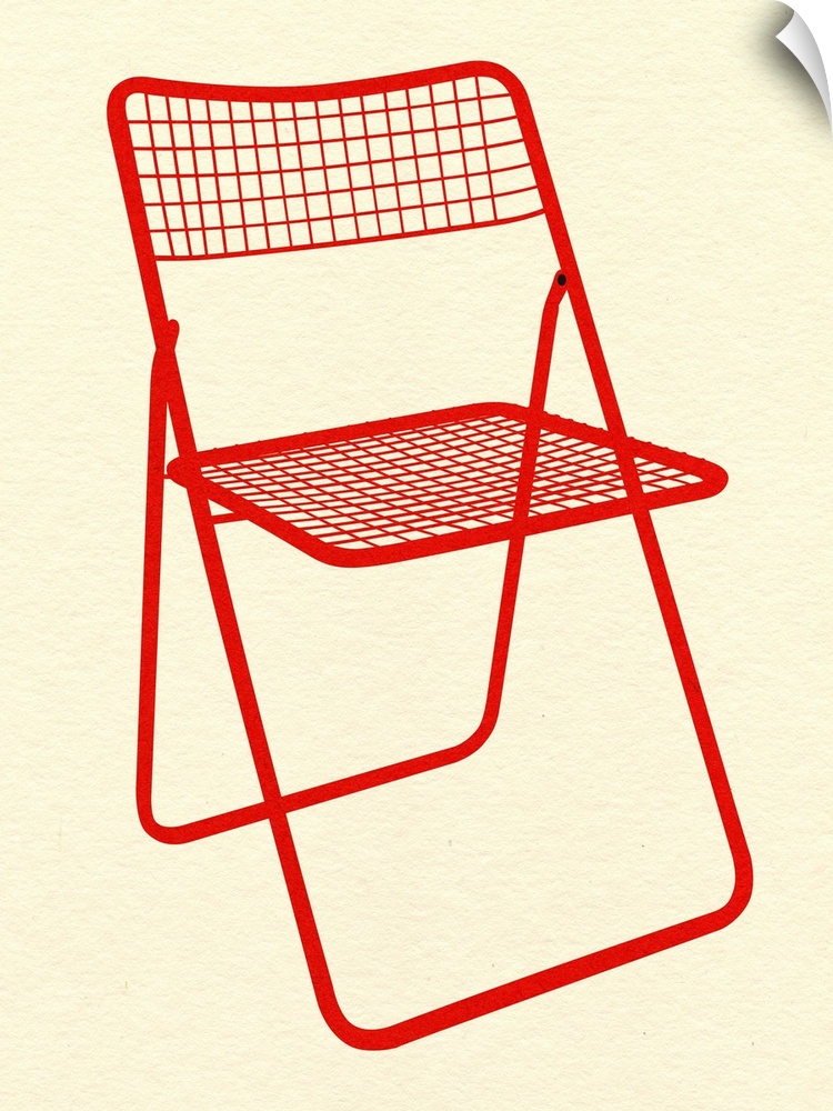 Ted Net Chair Red