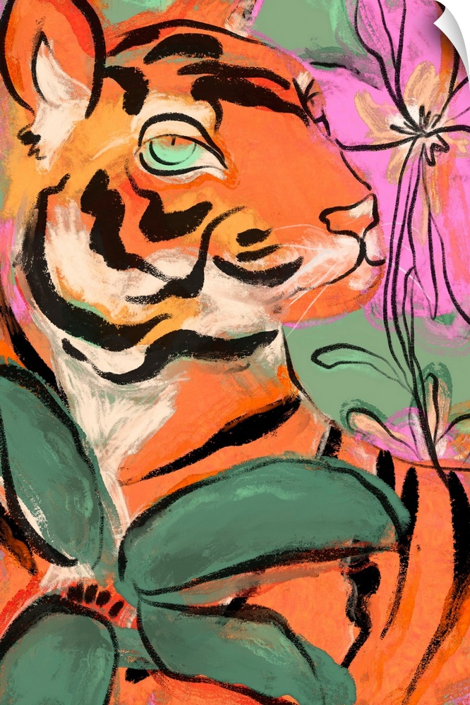 Tiger In Jungle No. 2