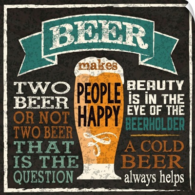 Beer Makes People Happy