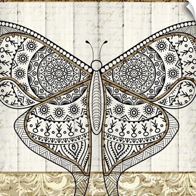 Damask Butterfly II