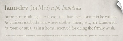 Definitions Laundry