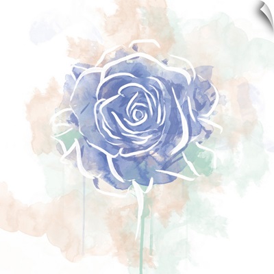 Floral Watercolor Rose