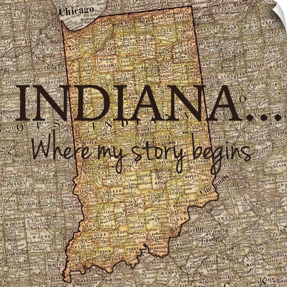 Black text over a map of the state of Indiana.