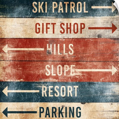 Ski Sign