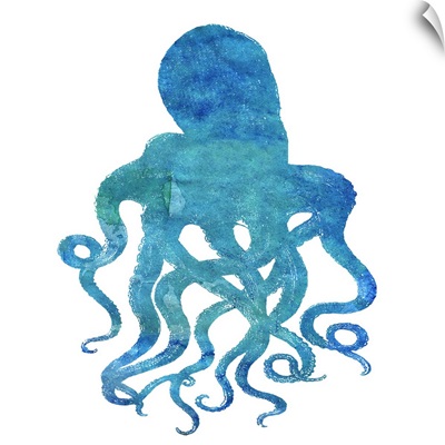Watercolor Ocean - Octopus II
