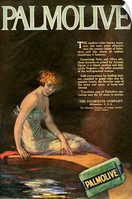 1910's USA Palmolive Magazine Advert