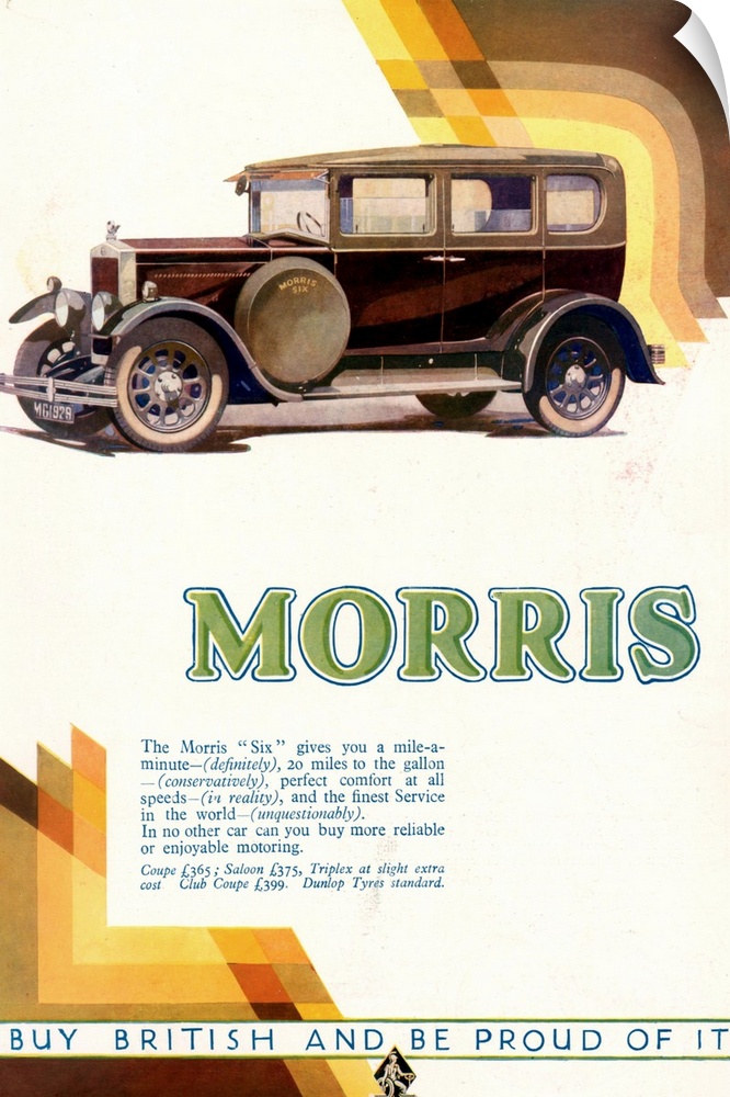 1920's UK Morris Magazine Advert