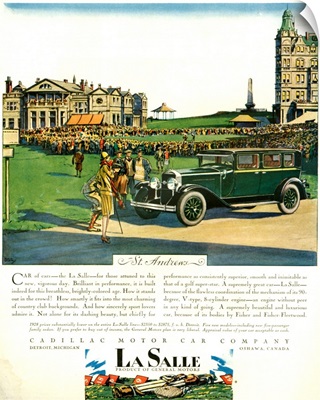 1920's USA La Salle Magazine Advert