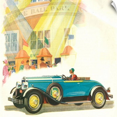 1920's USA Peerless Magazine Advert (detail)
