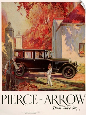 1920's USA Pierce-Arrow Magazine Advert