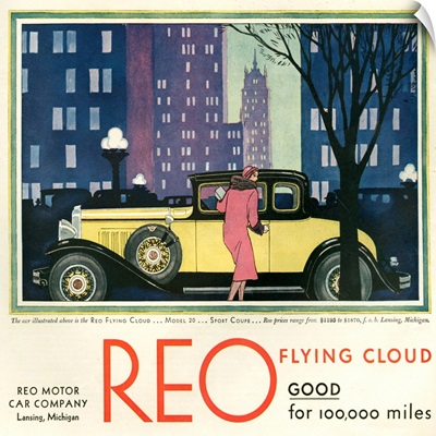 1930's USA Reo Magazine Advert