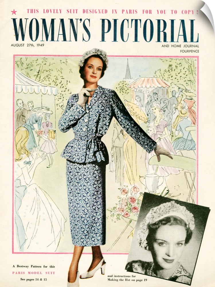 1940s UK Woman's Pictorial Magazine Cover