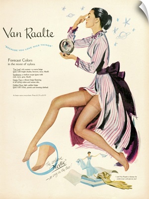 1940's USA Van Raalte Magazine Advert