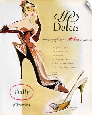 1950's UK Dolcis Magazine Advert