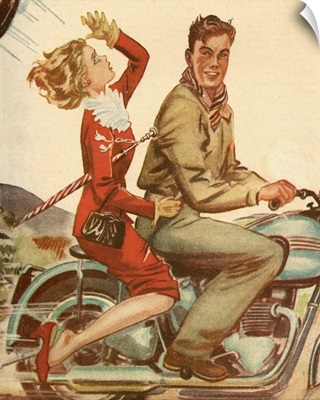 1950's UK Illustrations Magazine Plate