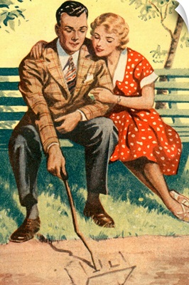 1950's UK Illustrations Magazine Plate