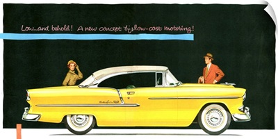1950's USA Chevrolet Magazine Advert (detail)