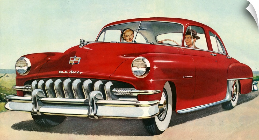 1950's USA Dodge Magazine Advert (detail)