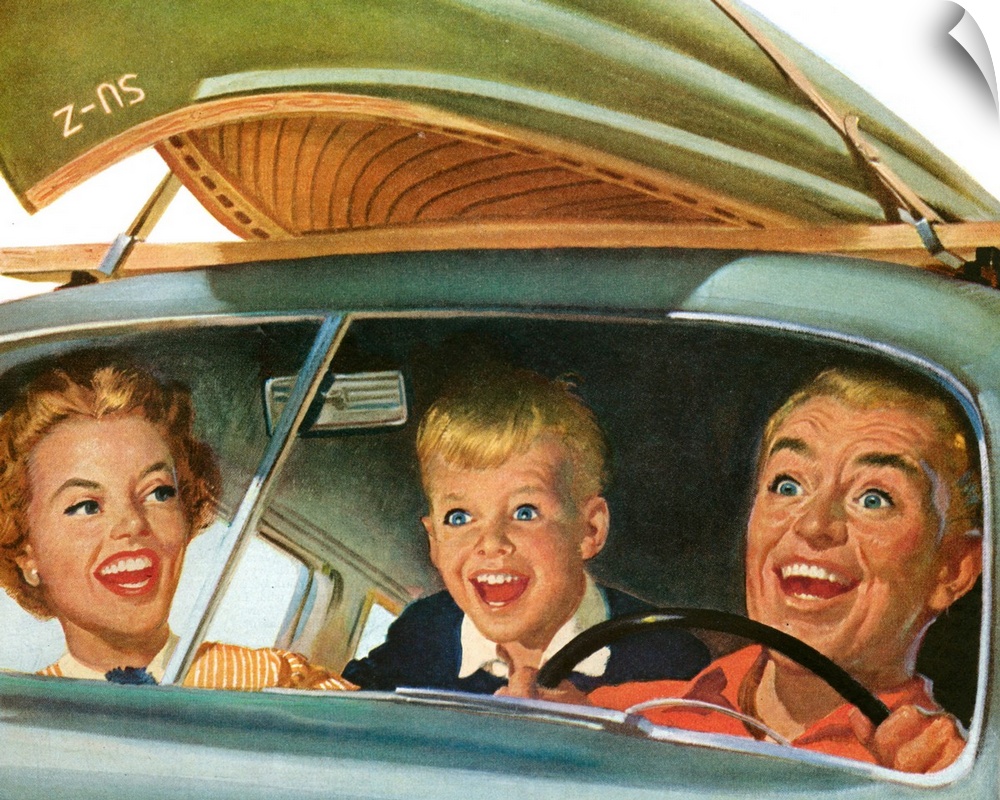 1950's USA Ethyl Magazine Advert