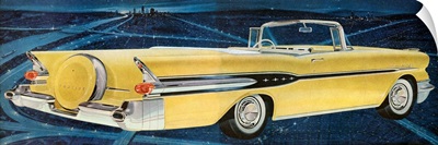 1950's USA Pontiac Magazine Advert (detail)