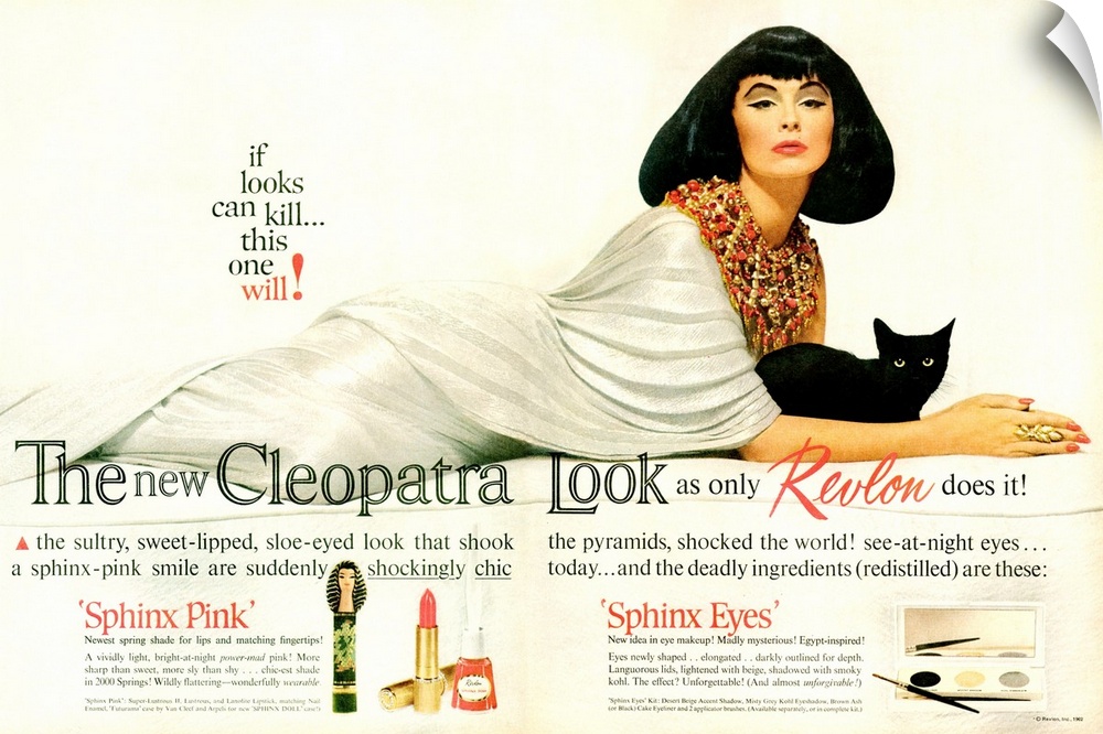 1960's USA Revlon Magazine Advert