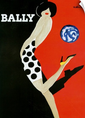 1980's France Bally Poster