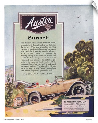 Austin Motor Co. Advertisement