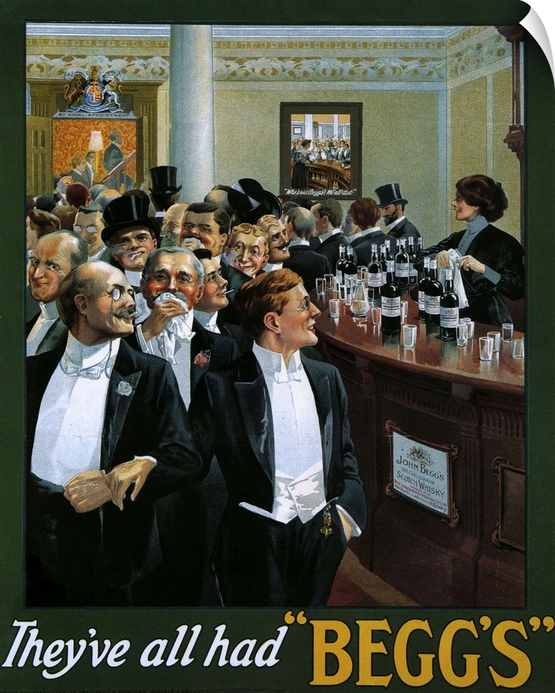 1910s UK Begg's Poster