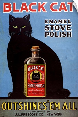 Black Cat Stove Polish
