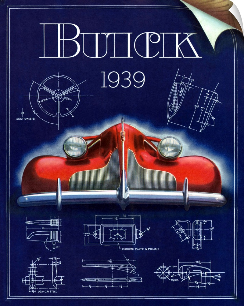 1930s USA Buick Magazine Advert