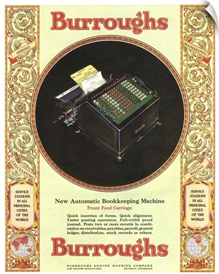 Burroughs New Automatic Bookkeeping Machine