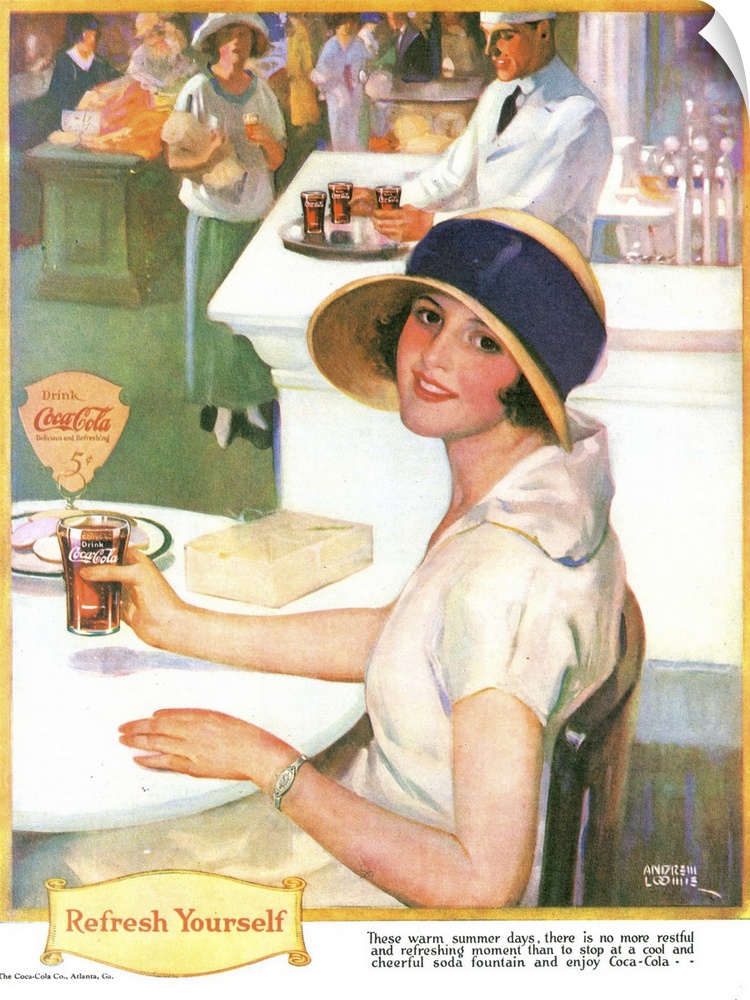 Coca-Cola.1920s.USA. ...